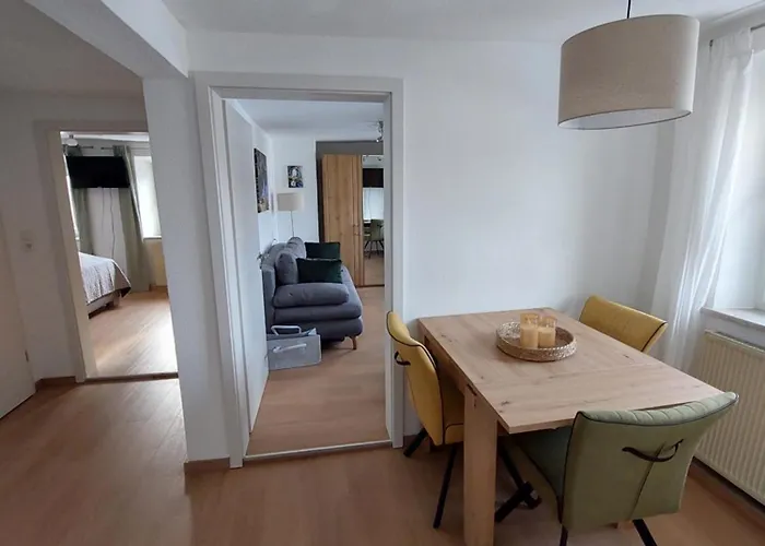 아파트 Haus Am Stadtschloss 3 Kueche Bad 리흐텐펠즈