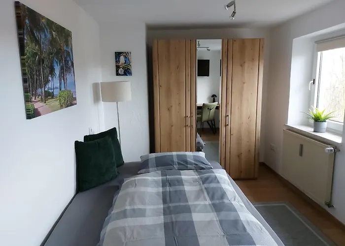 Haus Am Stadtschloss 3 Kueche Bad 아파트 리흐텐펠즈