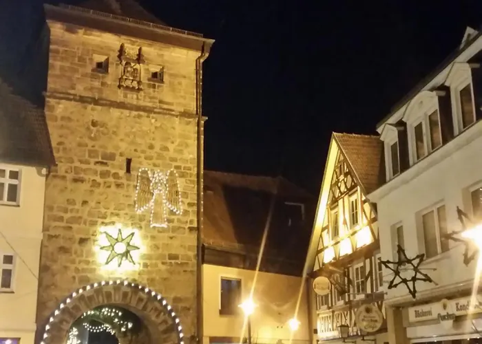 Apartment Haus Am Stadtschloss 3 Kueche Bad Lichtenfels (Bavaria)