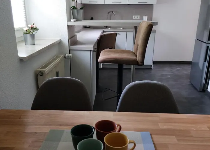 Apartment Haus Am Stadtschloss 3 Kueche Bad