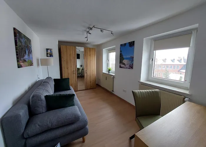 Apartment Haus Am Stadtschloss 3 Kueche Bad